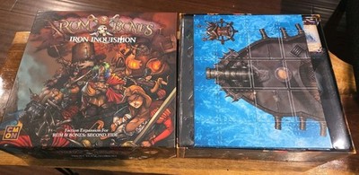 RUM & BONES 2nd Tide Board Game IRON INQUISITION Faction Expansion CMON