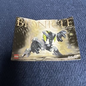 LEGO Bionicle Bohrok 8561 Nuhvok 100% Complete W/Book Good Shape