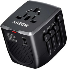 Travel Converter Adapter Voltage Converter That Steps down 220 Volts to 110 Volt