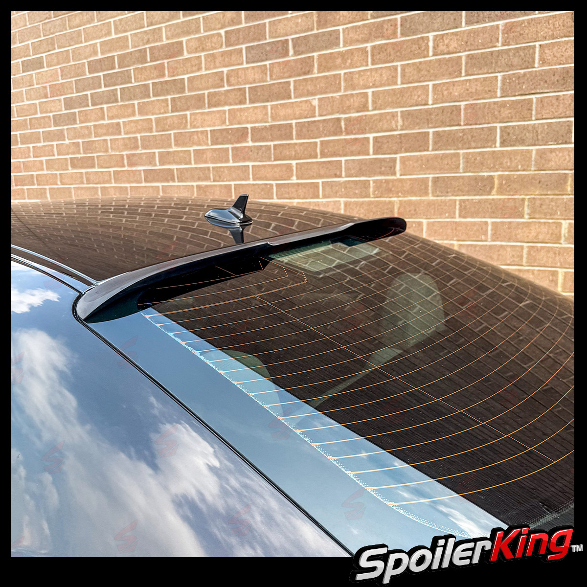 Rear Window Roof Spoiler Fits Maserati GranTurismo 2008-2019 SpoilerKing 284RC