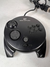 Sega Saturn Console MK-8000 2 Controllers Power and AV Cable