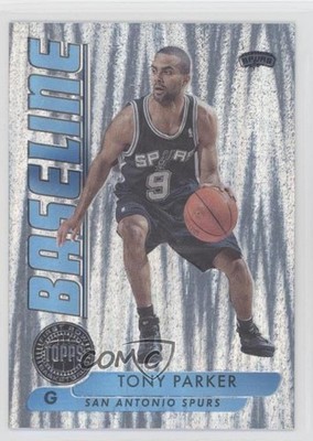 2005-06 Topps First Row Baseline 148/149 Tony Parker #BL21 HOF 10ip