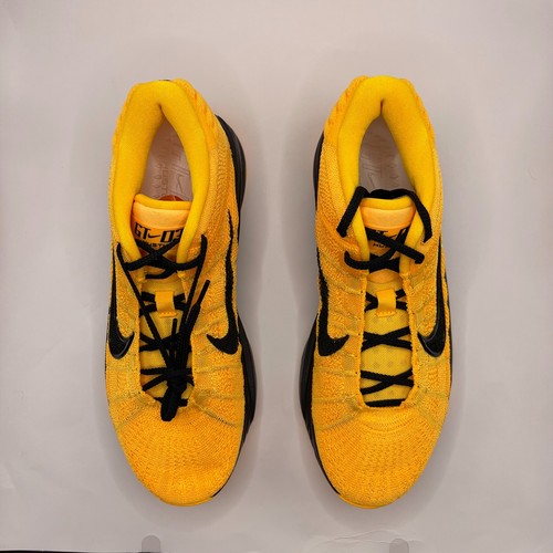Size 14-Nike Air Zoom GT Hustle 3 Yellow Men's Basketball Shoes (HM0268-800) - Picture 5 of 7
