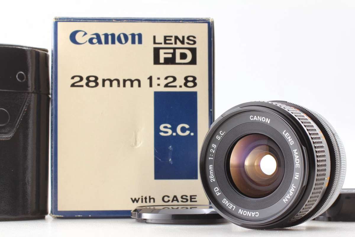Canon FD f/2.8 Camera Lenses 28mm Focal for sale | eBay
