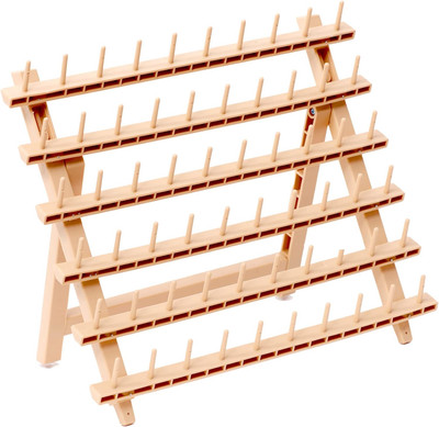 Laflare Braid Rack 60 Spools, PP Braiding Hair Stand, Thread Rack, Sewing Organi