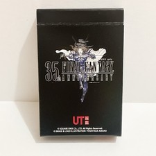 Cartes à jouer Final Fantasy 35th Anniversary version noire UNIQLO UT Limited...
