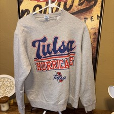 Tulsa Golden Hurricane Sweatshirt Size M Excellent Shape