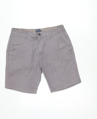 Chino-Shorts Herren UK-Größe 32 einfache normale Passform