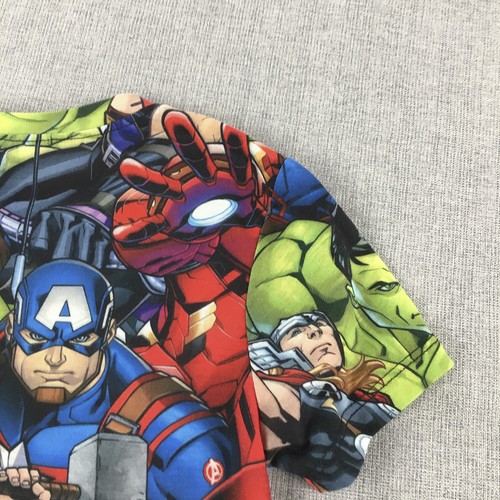 Marvel Avengers Kids Boys T-Shirt Size 4 - 6 Years Hulk Iron Man Superheros Top - Bild 5 von 8