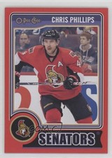 2014-15 O-Pee-Chee Wrapper Redemption Red Border Chris Phillips #427 0t2i