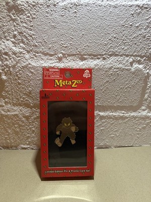 Bigfoot Cryptid Nation CN1 Pin & Promo Card Set OVP Sealed - MetaZoo CCG Bigfoot