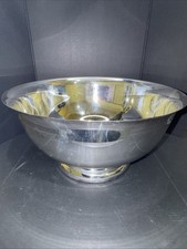 Large stainless steel serving/mixing bowl (approx. 12 Inches