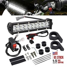 Dirt Bike Light Bar 60W 4200LM Motorcycle Headlight Bar for KLX110 CRF110