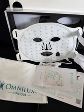 Omnilux Contour Face LED Light Therapy Mask Full Kit