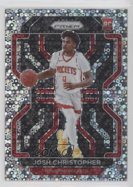 2021-22 Panini Prizm Fast Break Prizm Josh Christopher #324 12z3
