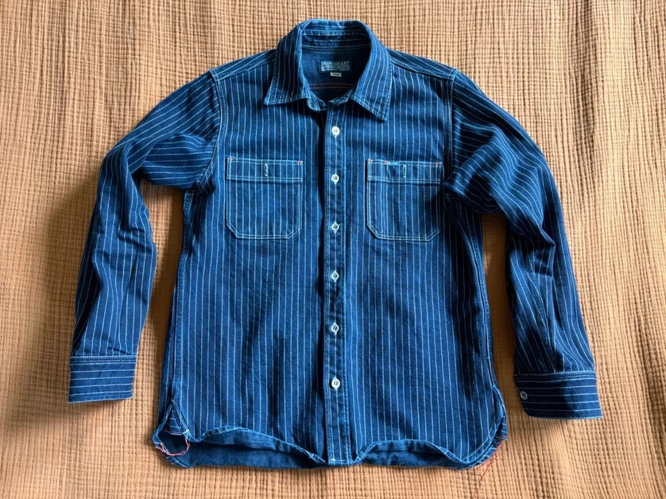 Iron Heart Regular Size Casual Button-Down Shirts for Men for sale