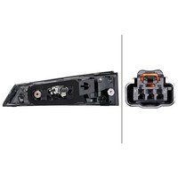 Hella LED Heckleuchte RüCkleuchte FüR Peugeot 308 / SW 3 Innen Links 9835300480