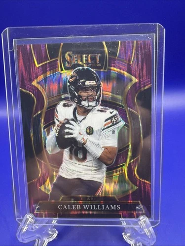 2025 Panini Select - Caleb Williams Purple Shock Concourse /699 | Chi Bears🚨
