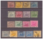 Western Australia QV 1854-1906 x 17 stamps (Black Swan / Birds) Used