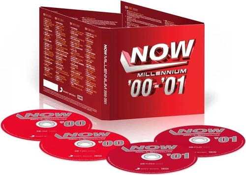 Various Artists NOW - Millennium 2000 - 2001 (CD) 4CD New & Sealed