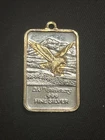 Vintage 200th Anniversary American Eagle 5 Gram .999 Fine Silver Pendant #4696
