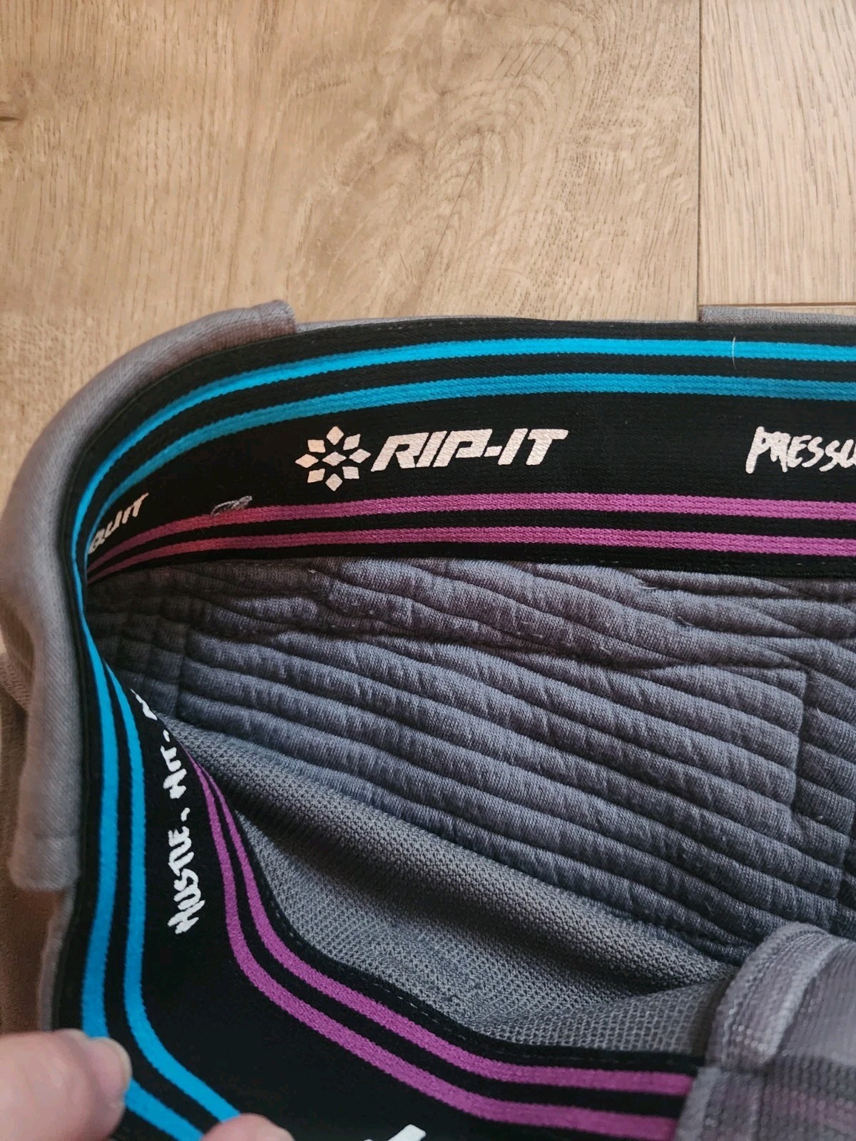 RIP-IT Girls Softball Baseball Uniform Pants Size Medium M  Grey Gray Pre-owned 