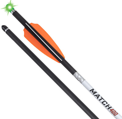 Tenpoint HEA7693 Match 400 Alpha Blaze Carbon 20''.004 Straightness 3 Pack green