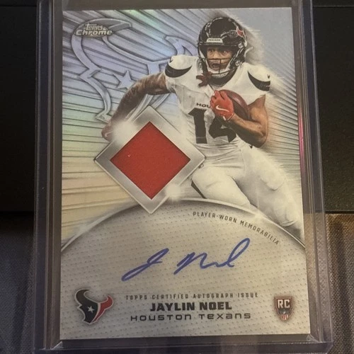 2025 Topps Chrome Jaylin Noel Rookie Patch Autographs (RAW)
