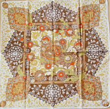 Foulard/Carré/Shawl★KENZO★en coton★Silk SCARF schal handkerchief