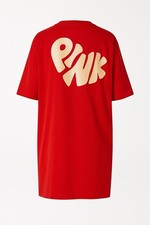 Victorias Secret PINK Logo Woman  s Pajama Shirt OS