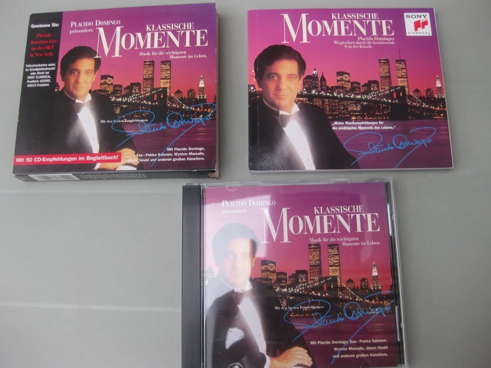 CD Placido Domingo präsentiert: Klassische Momente mit Begleitbuch - Bild 3 von 3