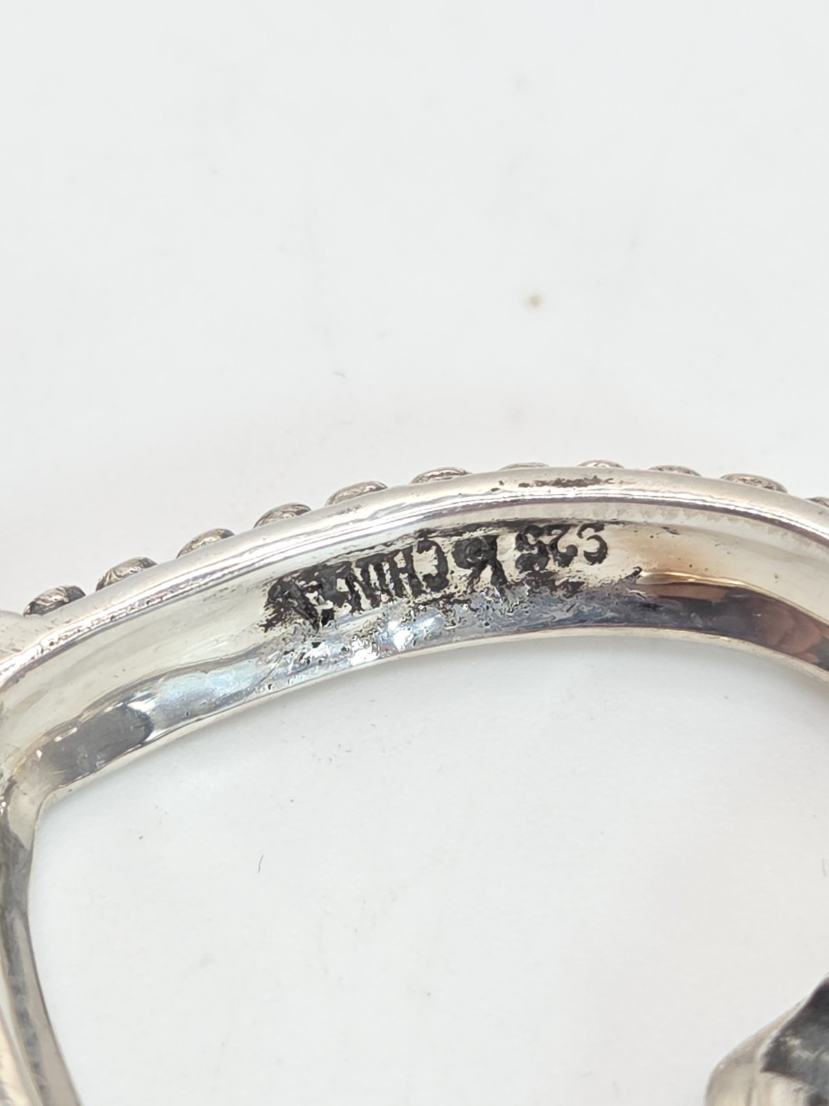 Sterling Silver Interchangeable Reversible Heart … - image 4