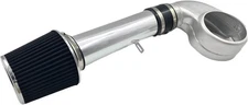 Cold Air Intake Kit with Filter 1988-1995 Fit Silver Tube & Black 