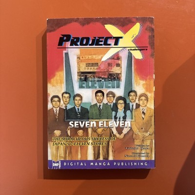 Project X Challengers Seven Eleven English Digital Manga Graphic Novel