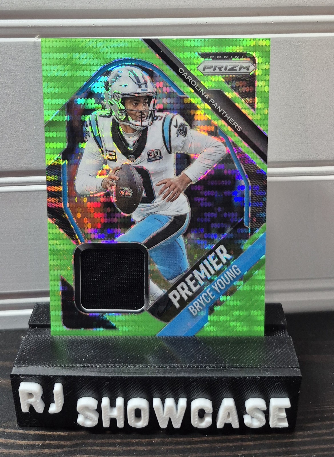 2025 Prizm Premier Green Pulsar Patch Bryce Young  #PJY-BYG Panthers
