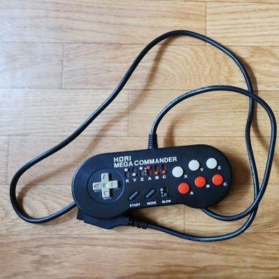 HORI MEGA COMMANDER Controller Pad HMJ-07 SEGA Drive MD made in Japan 2
