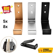 Foldable Folding Wall Hook Wall Mount Clothes Hanger Hooks Coat Hooks Kitchen UK