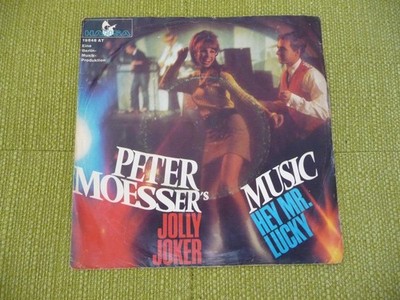 Peter Moesser's Music - Jolly Joker  Hey Mr. Lucky 7'' Vinyl Single aus Sammlung