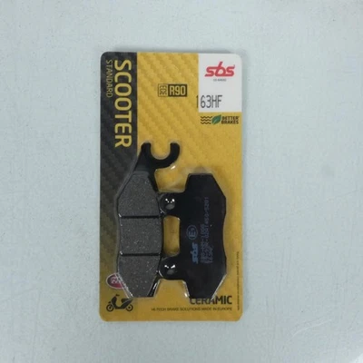 Plaquette de frein SBS pour Scooter Kymco 50 Filly Après 2002 163HF Neuf - Photo 1/2