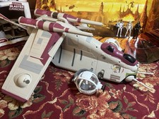 Star Wars The Clone Wars Republic Gunship Crumb Bomber Toys R Us Bubble Turret