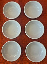 Macy's Exclusive - The Cellar WHITEWARE Round Dip Bowls Set of 6 - SWEET ITEMS