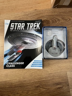 Eaglemoss Star Trek Raumschiffe #114 Challenger Class NCC-57580 Figur & Magazin