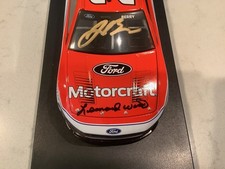 JOSH BERRY WOOD BROTHERS AUTOGRAPHED 2025 FORD MOTORCRAFT DIECAST FAMILY CARD