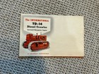 International Harvester TD-14 Diesel Crawler Sales Poster Mailer - Nice 