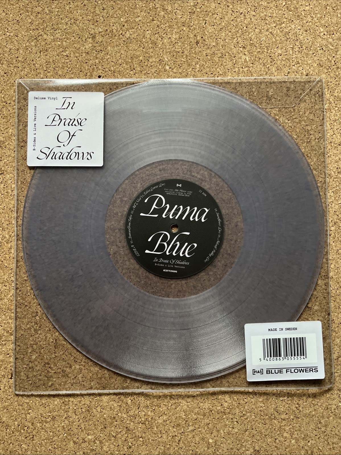 Puma Blue - In Praise Of Shadows (B-Sides & Live Versions)  (Vinyl) 12"" | NEW