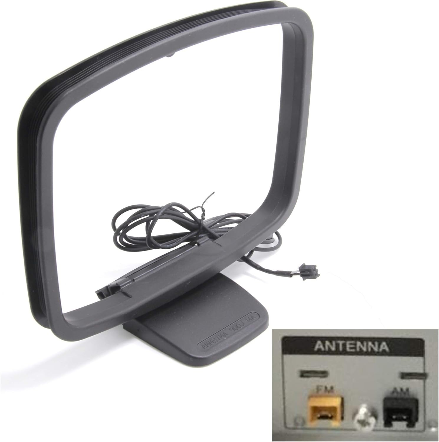 Replacement AM Antenna 2-Pin Mini Connector for Sony Compact Disc Receiver