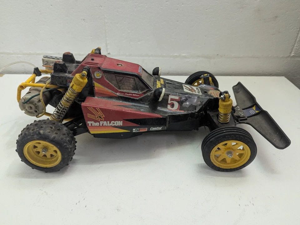 TAMIYA THE FALCON RC 1/10 VINTAGE - RICAMBI O RESTAURO - Immagine 2 di 4