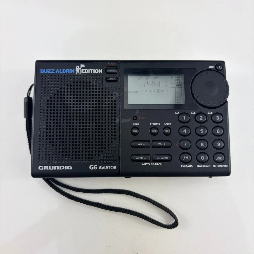 STOCKAGE RADIOFRÉQUENCE SSB radio à ondes courtes avec horloge et