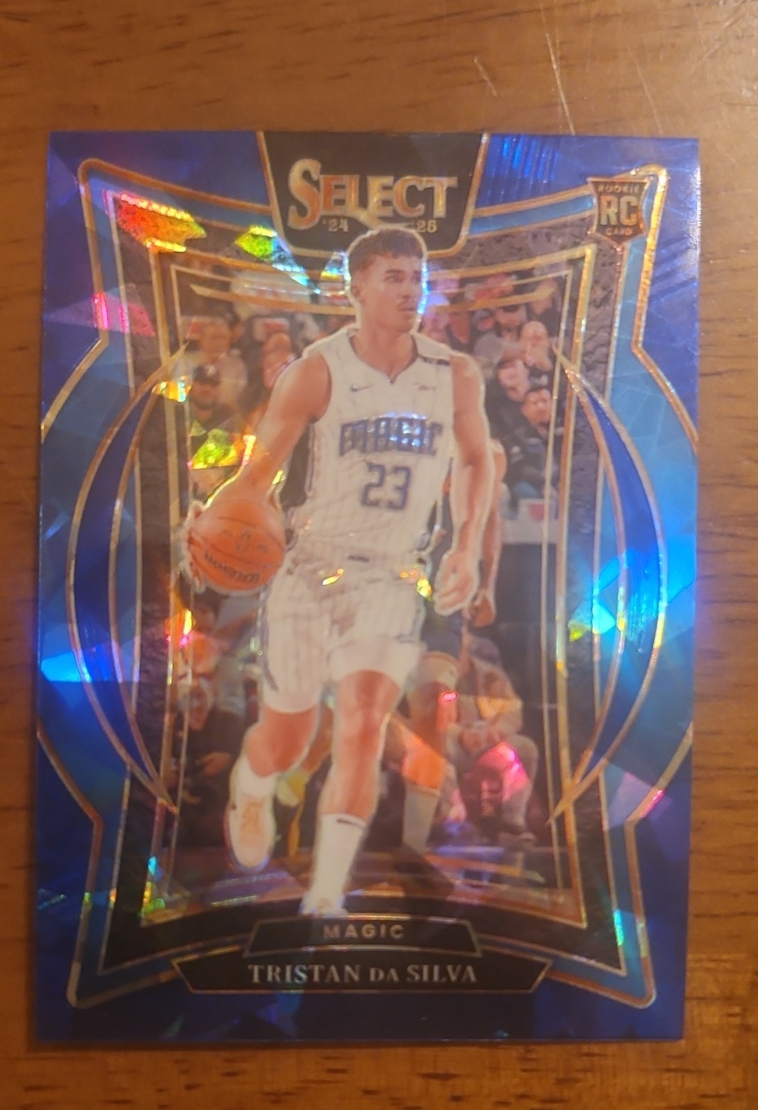 2024-25 Panini Select - Concourse Tristan da Silva #83 Blue Cracked Ice Prizm RC