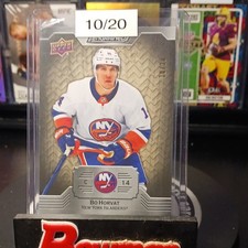 Upper Deck Engrained Bo Horvat #5 White Birch 10/20 Islanders 2023-24